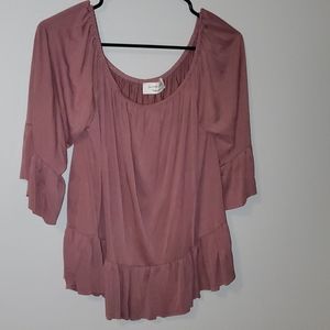 Off the shoulder shirt